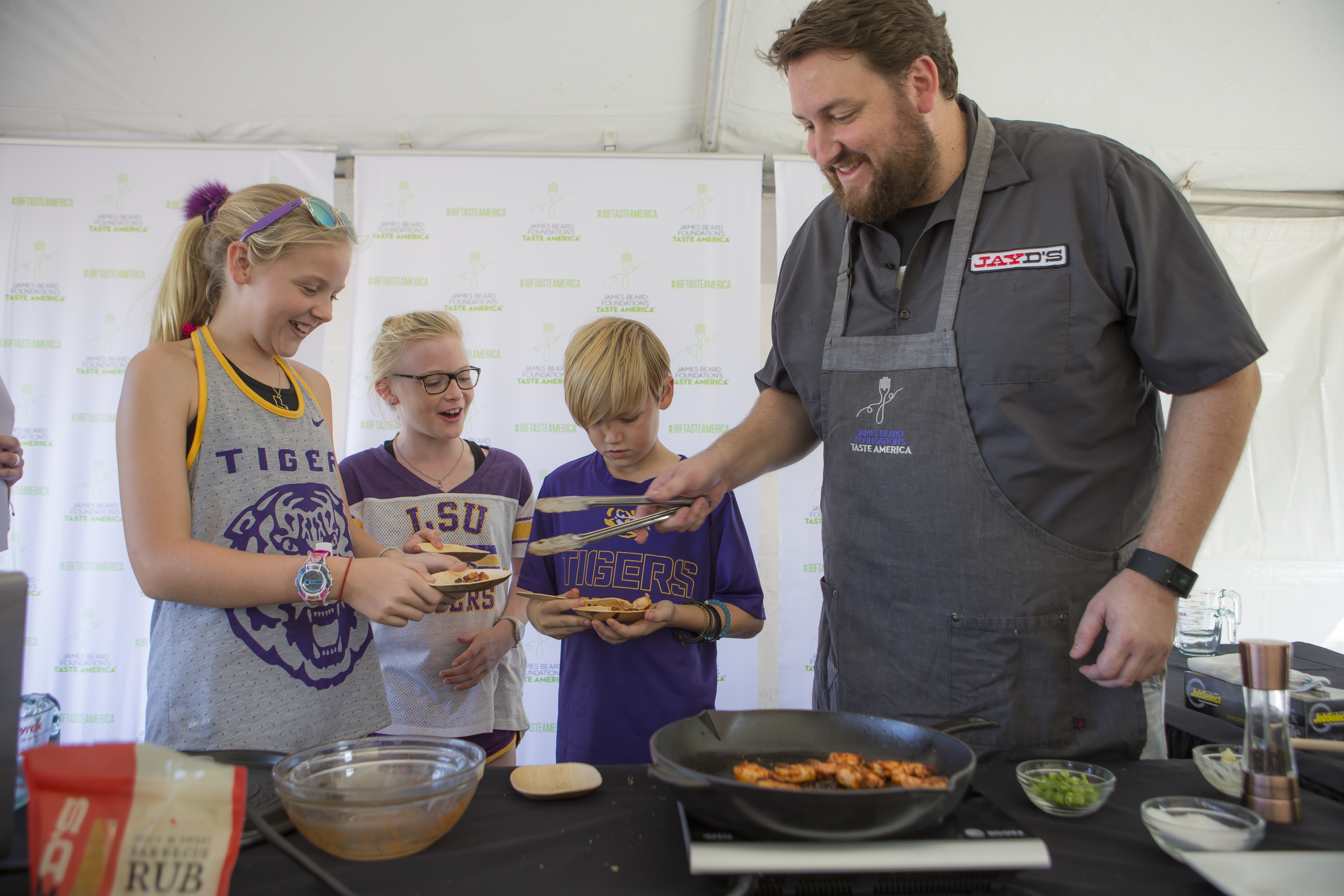 Cooking demo with Chef Jay Ducote project image